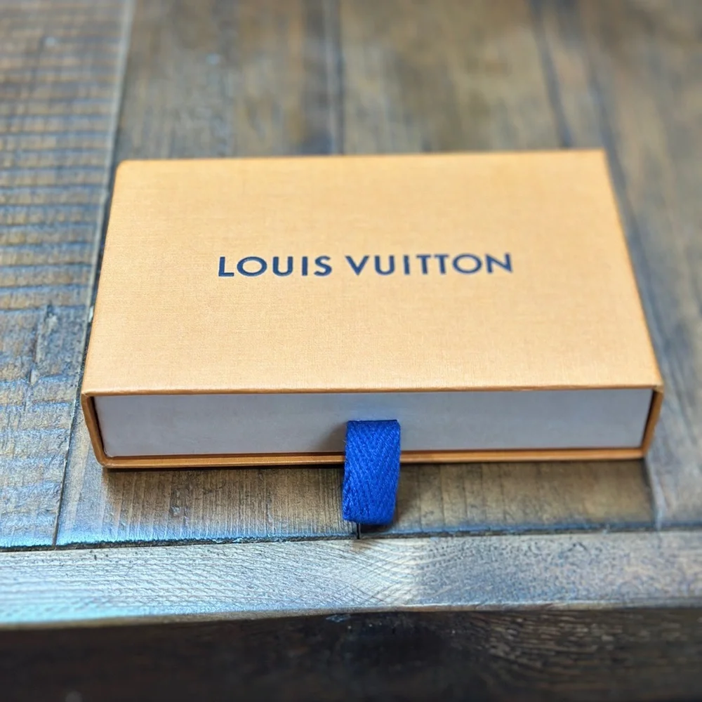 Louis Vuitton Monogram Card Holder Business Card Case Entrupy Authenticated COA